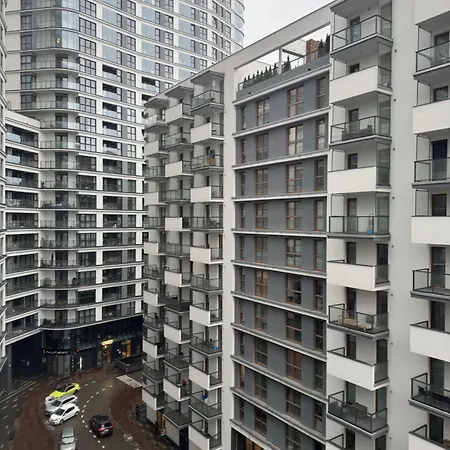 Apartment Kasprzaka 29 Wola Tower , W Poblizu Centrum Warszawy *